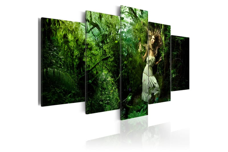 Tavla Lost In Greenery 100x50, Artgeist sp. z o. o.