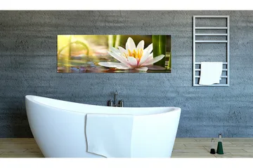 Tavla Lotus' Glow 150x50 - Artgeist sp. z o. o. - Inredning - Tavlor & konst - Canvastavlor