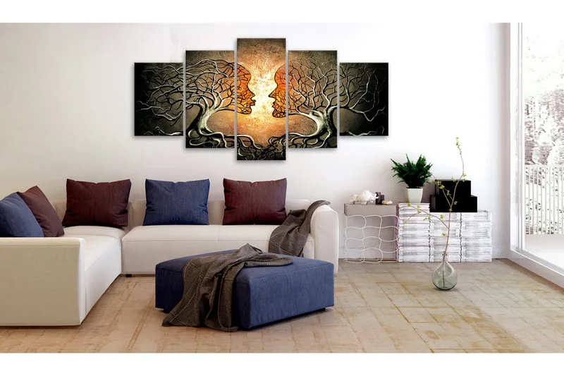 Tavla Love Entanglement 100x50 - Artgeist sp. z o. o. - Inredning - Tavlor & konst - Canvastavlor