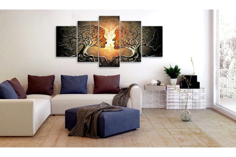 Tavla Love Entanglement 100x50 - Artgeist sp. z o. o. - Inredning - Tavlor & konst - Canvastavlor