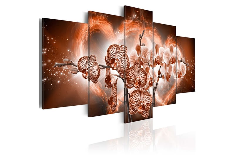 Tavla Love Orchids 200x100, Artgeist sp. z o. o.