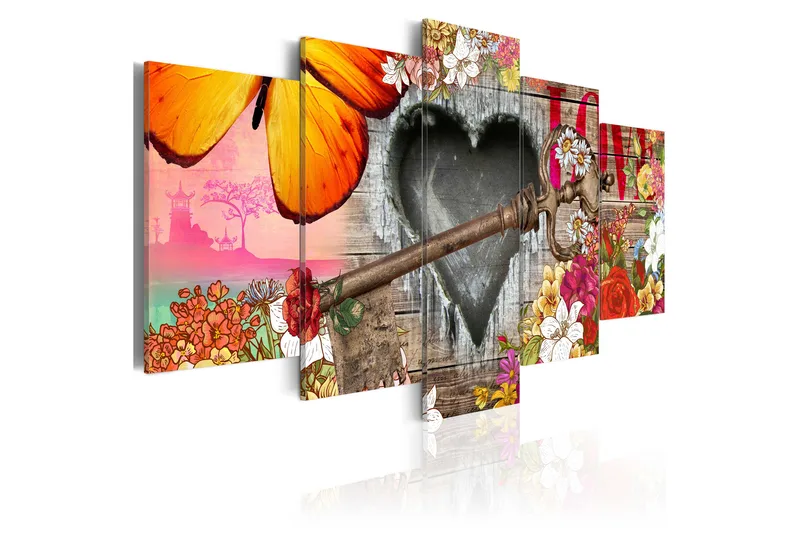 Tavla Love Trailer 100x50, Artgeist sp. z o. o.