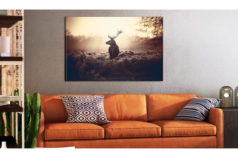 Tavla Lurking Deer 120x80 - Artgeist sp. z o. o. - Inredning - Tavlor & konst - Canvastavlor