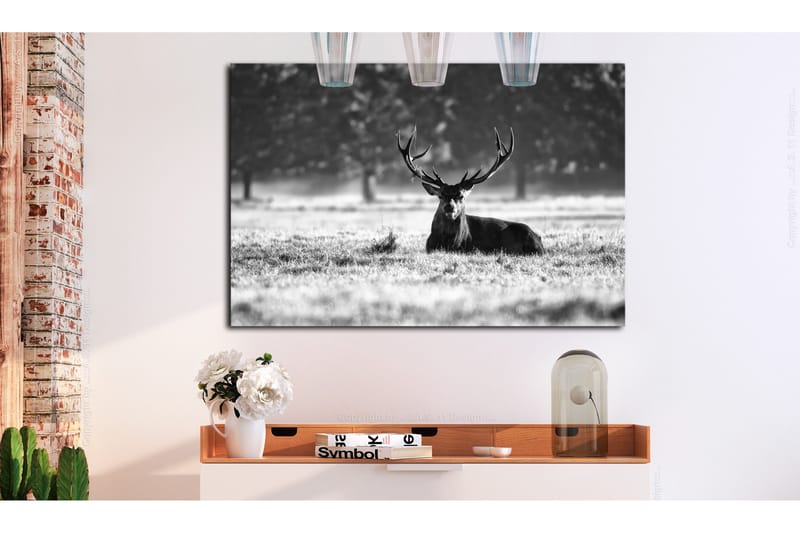 Tavla Lying Deer 90x60, Artgeist sp. z o. o.