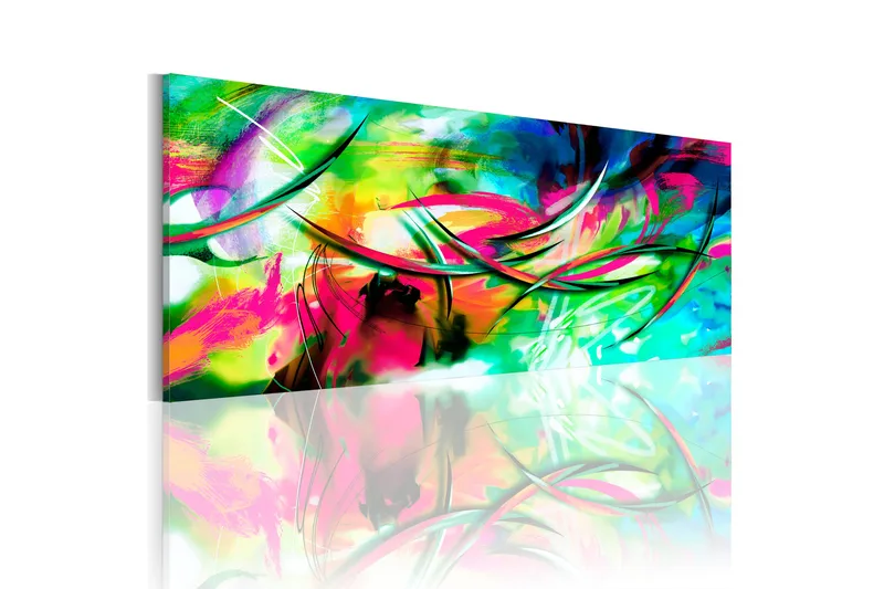 Tavla Madness Of Color 120x40, Artgeist sp. z o. o.