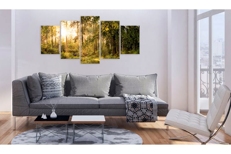 Tavla Magic Of Forest 100x50 - Artgeist sp. z o. o. - Inredning - Tavlor & konst - Canvastavlor