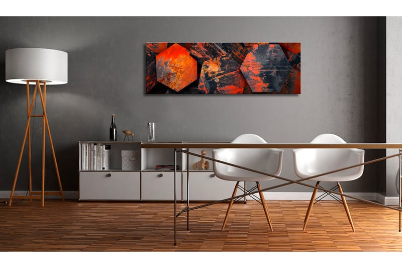 Tavla Magic of Hexagons 120x40, Artgeist sp. z o. o.