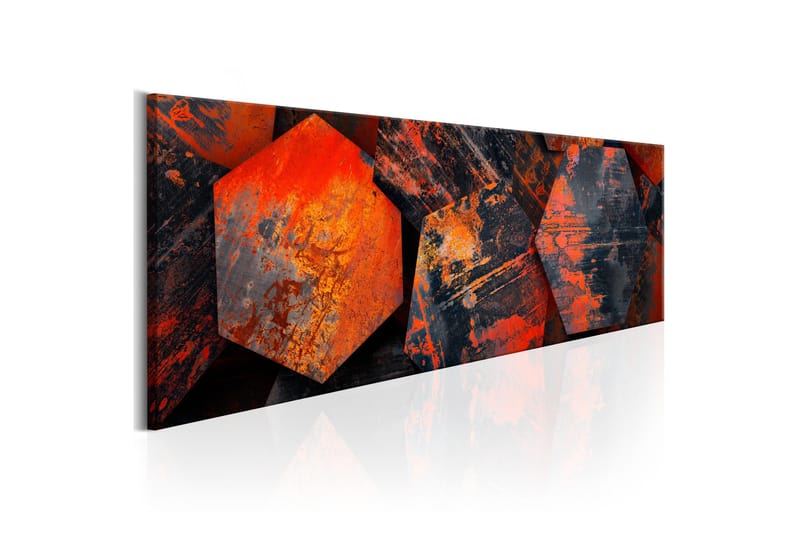 Tavla Magic of Hexagons 135x45 - Inredning - Tavlor & konst - Canvastavlor