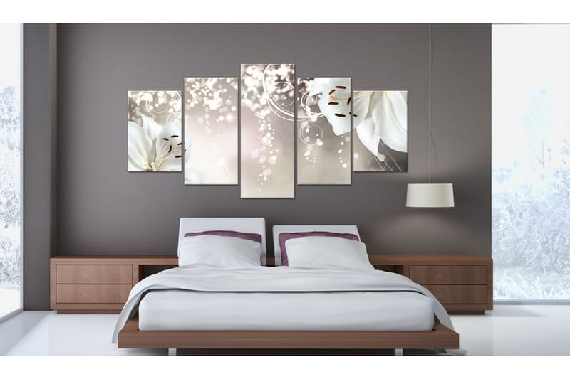 Tavla Magic White 200x100 - Artgeist sp. z o. o. - Inredning - Tavlor & konst - Canvastavlor