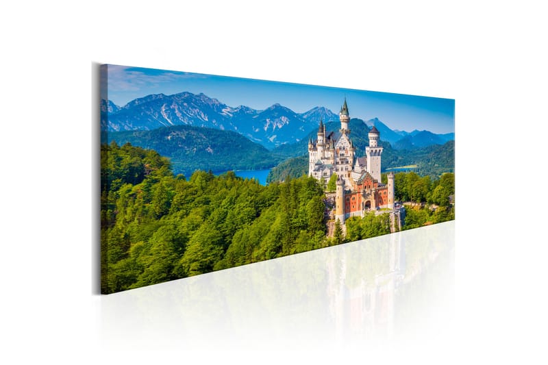Tavla Magic Places Neuschwanstein Castle 120x40, Artgeist sp. z o. o.