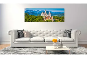 Tavla Magic Places Neuschwanstein Castle 120x40 - Artgeist sp. z o. o. - Inredning - Tavlor & konst - Canvastavlor