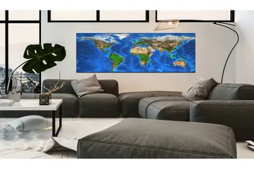 Tavla Magnificent World 120x40 cm - Inredning - Tavlor & konst - Canvastavlor