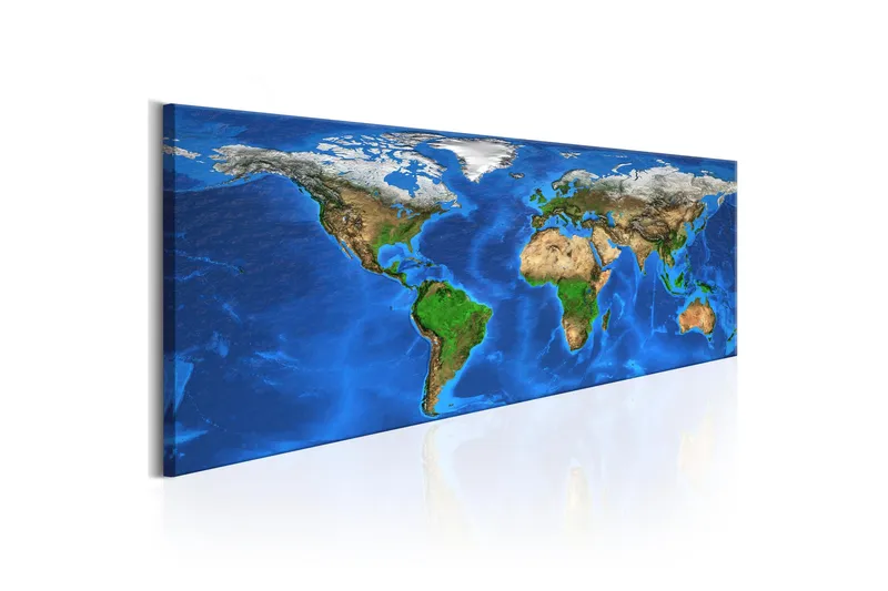Tavla Magnificent World 150x50, Artgeist sp. z o. o.