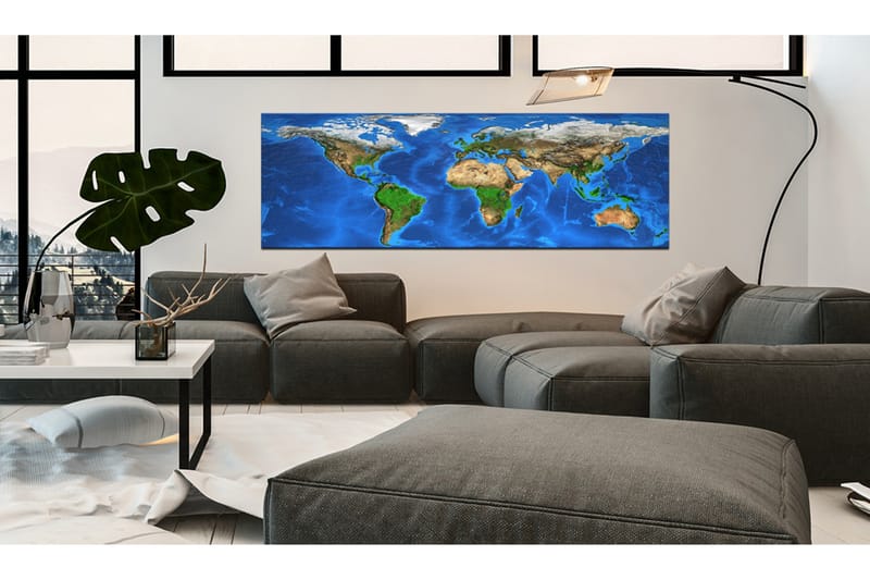 Tavla Magnificent World 150x50 - Artgeist sp. z o. o. - Inredning - Tavlor & konst - Canvastavlor