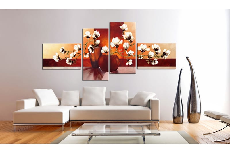Tavla Magnolia Impression 200x90 - Artgeist sp. z o. o. - Inredning - Tavlor & konst - Canvastavlor