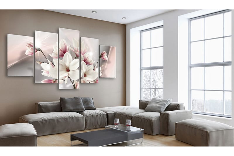 Tavla Magnolia In Bloom 100x50 - Artgeist sp. z o. o. - Canvastavlor