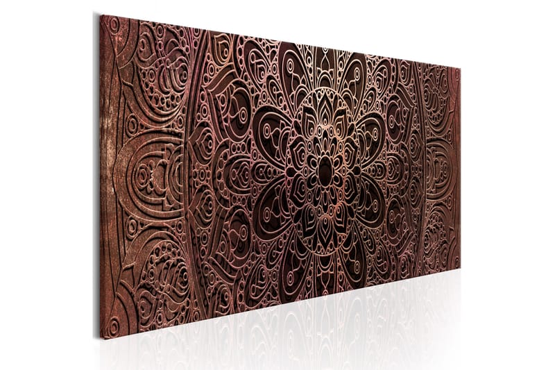 Tavla Mandala Amber Silence 135x45, Artgeist sp. z o. o.