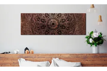 Tavla Mandala Amber Silence 150x50 - Artgeist sp. z o. o. - Inredning - Tavlor & konst - Canvastavlor