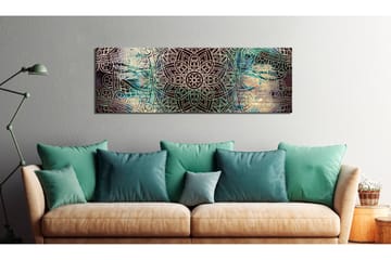 Tavla Mandala Knot Of Peace 135x45 - Artgeist sp. z o. o. - Inredning - Tavlor & konst - Canvastavlor