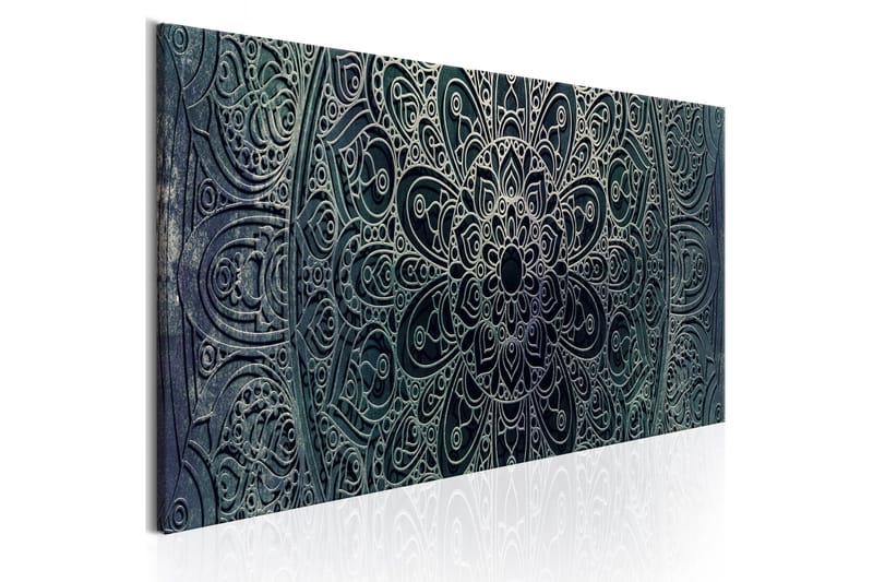 Tavla Mandala Malachite Calm 135x45, Artgeist sp. z o. o.
