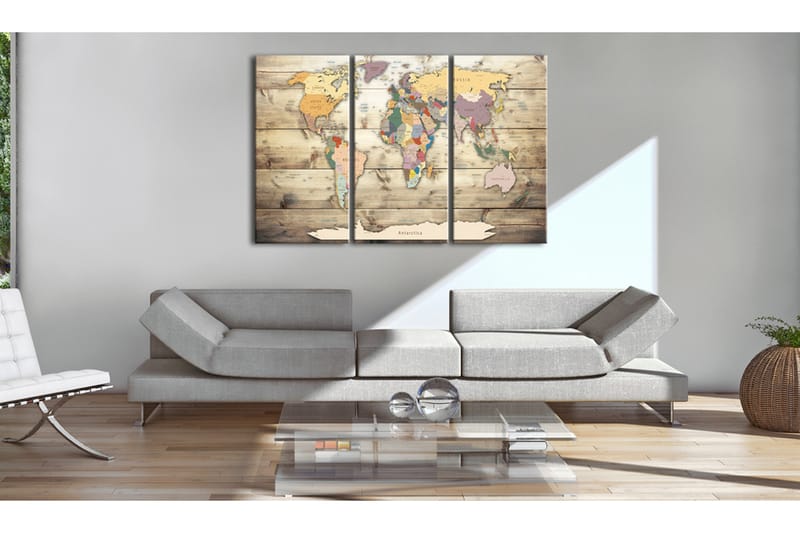 Tavla Map Of Dreams 90x60 - Artgeist sp. z o. o. - Inredning - Tavlor & konst - Canvastavlor