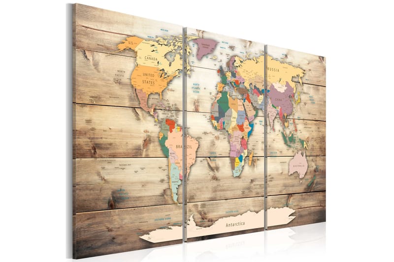 Tavla Map Of Dreams 90x60, Artgeist sp. z o. o.