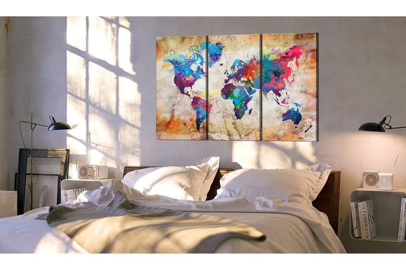 Tavla Maps: Urban Style 90x60, Artgeist sp. z o. o.