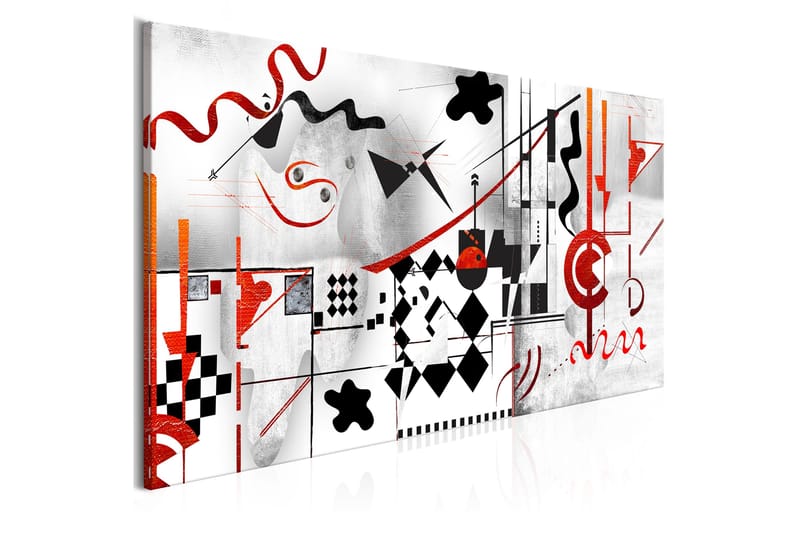 Tavla Maze (1 Part) Narrow 135x45 - Artgeist sp. z o. o. - Inredning - Tavlor & konst - Canvastavlor