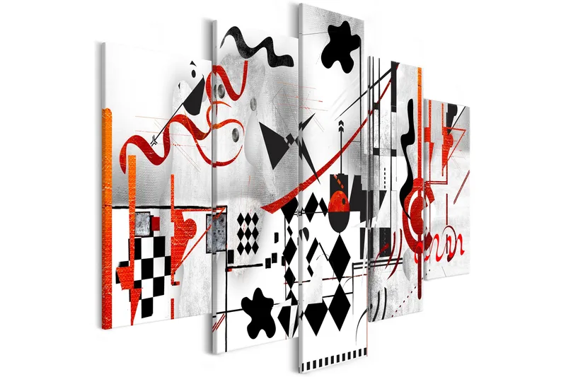 Tavla Maze 5 Parts Wide 100x50, Artgeist sp. z o. o.