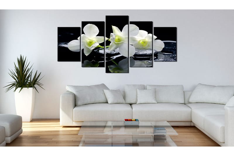 Tavla Melancholic Orchids 100x50 - Artgeist sp. z o. o. - Inredning - Tavlor & konst - Canvastavlor