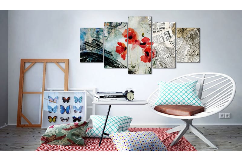 Tavla Memories Of Paris 100x50 - Artgeist sp. z o. o. - Inredning - Tavlor & konst - Canvastavlor