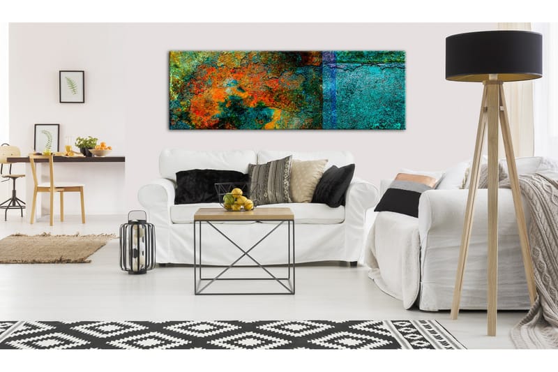 Tavla Metal Kaleidoscope 120x40 cm - Inredning - Tavlor & konst - Canvastavlor