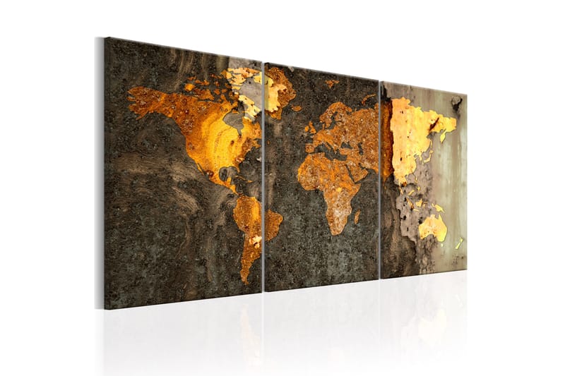 Tavla Metal World 120x60 - Artgeist sp. z o. o. - Inredning - Tavlor & konst - Canvastavlor