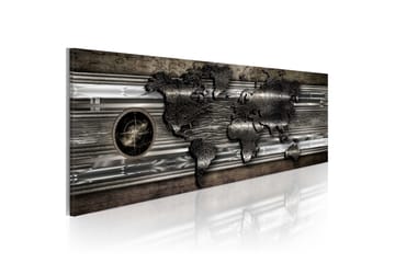 Tavla Metalic Map 135x45