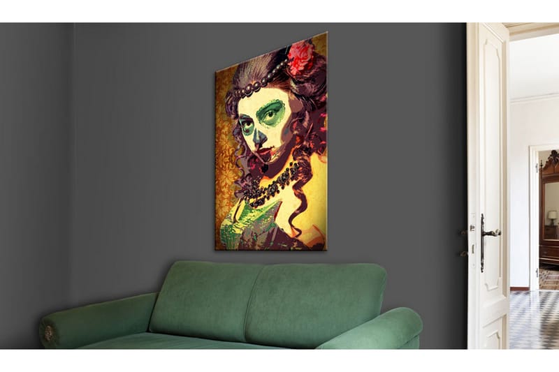Tavla Mexican Skull VALUE_MISSING_3 80x120 - Inredning - Tavlor & konst - Canvastavlor