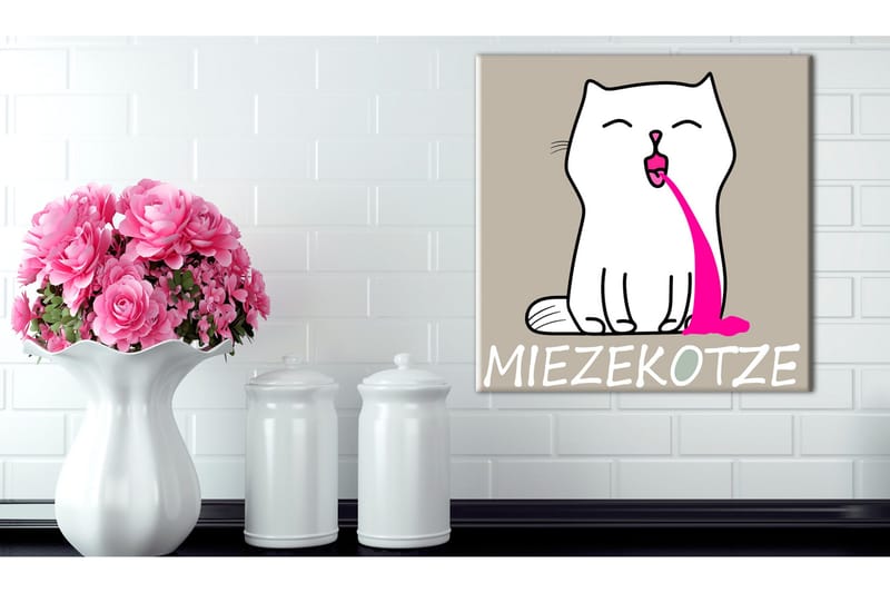 Tavla Miezekotze 40x40 - Artgeist sp. z o. o. - Inredning - Tavlor & konst - Canvastavlor