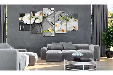Tavla Milky Orchids 200x100 - Artgeist sp. z o. o. - Inredning - Tavlor & konst - Canvastavlor