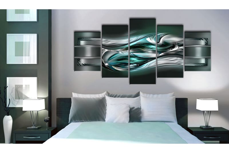 Tavla Mint Fragrance 100x50 - Artgeist sp. z o. o. - Inredning - Tavlor & konst - Canvastavlor