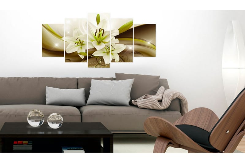 Tavla Modern Liliy 100x50 - Artgeist sp. z o. o. - Inredning - Tavlor & konst - Canvastavlor