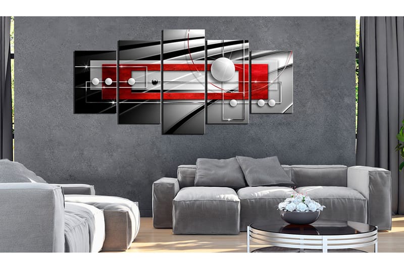 Tavla Modern Symmetry 200x100 - Artgeist sp. z o. o. - Inredning - Tavlor & konst - Canvastavlor