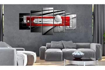 Tavla Modern Symmetry 200x100 - Artgeist sp. z o. o. - Inredning - Tavlor & konst - Canvastavlor