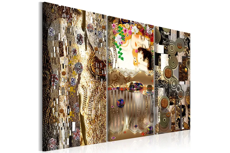 Tavla Mom With Child 3 Parts 120x80, Artgeist sp. z o. o.