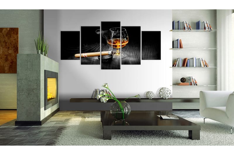 Tavla Moment Of Glory Black And White 200x100 - Artgeist sp. z o. o. - Inredning - Tavlor & konst - Canvastavlor