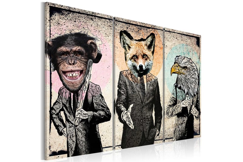 Tavla Monkey Business 60x40, Artgeist sp. z o. o.