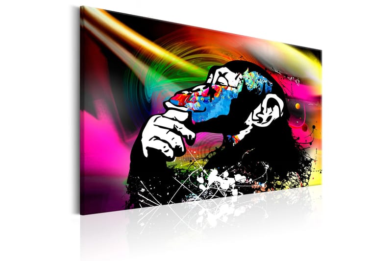Tavla Monkey Disco 60x40 - Artgeist sp. z o. o. - Inredning - Tavlor & konst - Canvastavlor