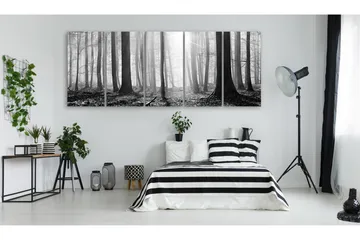 Tavla Monochrome Forest 200x80 - Artgeist sp. z o. o. - Inredning - Tavlor & konst - Canvastavlor