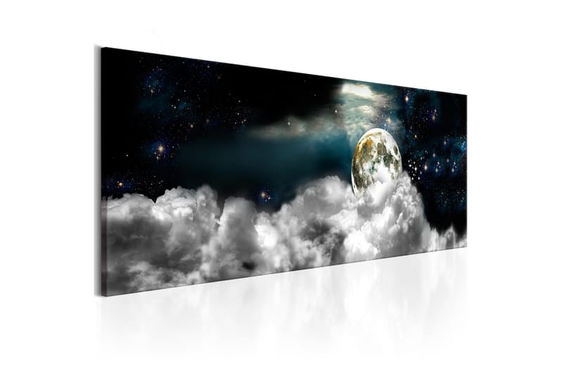 Tavla Moon In The Clouds 120x40 - Artgeist sp. z o. o. - Inredning - Tavlor & konst - Canvastavlor