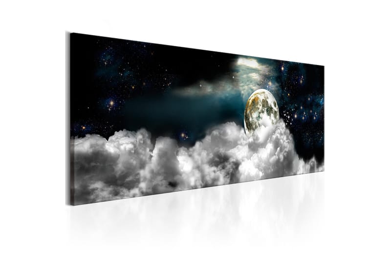Tavla Moon In The Clouds 120x40, Artgeist sp. z o. o.