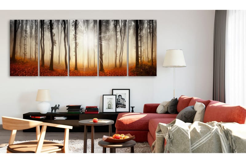 Tavla Morning Fog 225x90 - Artgeist sp. z o. o. - Inredning - Tavlor & konst - Canvastavlor