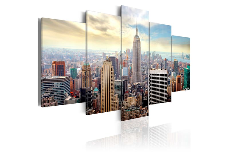 Tavla Morning In New York City 100x50, Artgeist sp. z o. o.